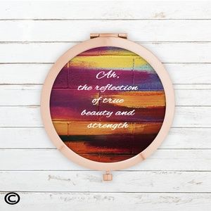 Funny Motivational Compact Mirrors